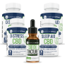 Every Day Optimal CBD 2 Sleep Aid CBD, 2 D-Stress CBD, and 1,000mg CBD Tincture Bundle