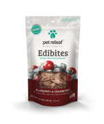 Elixinol CBD Dog Treats – Hemp Oil Edibites with Blueberry & Cranberry