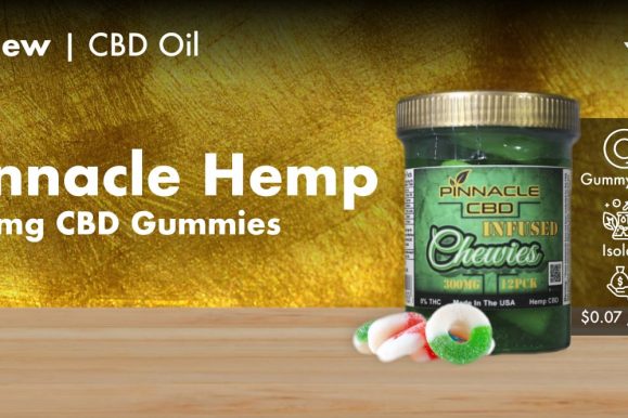 Pinnacle Hemp 300mg CBD Gummies – Review