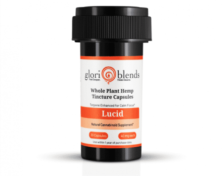 Glori Blends - Lucid - CBD Capsules