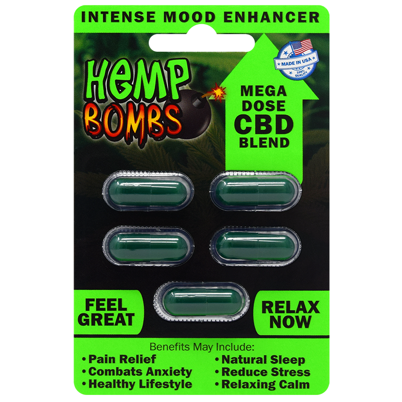 5 Count CBD Capsules