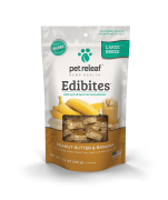 Elixinol Large Breed CBD Dog Treats – Peanut Butter Banana Edibites 216g