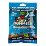 Hemp Bombs 5 Count CBD Sleep Gummies