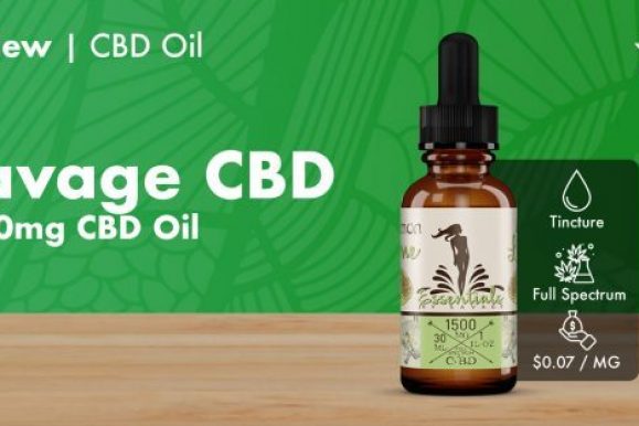 Savage CBD Tincture 1000mg Review