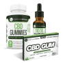 Every Day Optimal CBD Value Pack #3| 300mg CBD Tincture, 1 Bottle CBD Gummies, 1 CBD Gum