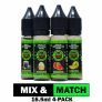 Hemp Bombs 75mg CBD E-Liquid 4 Pack